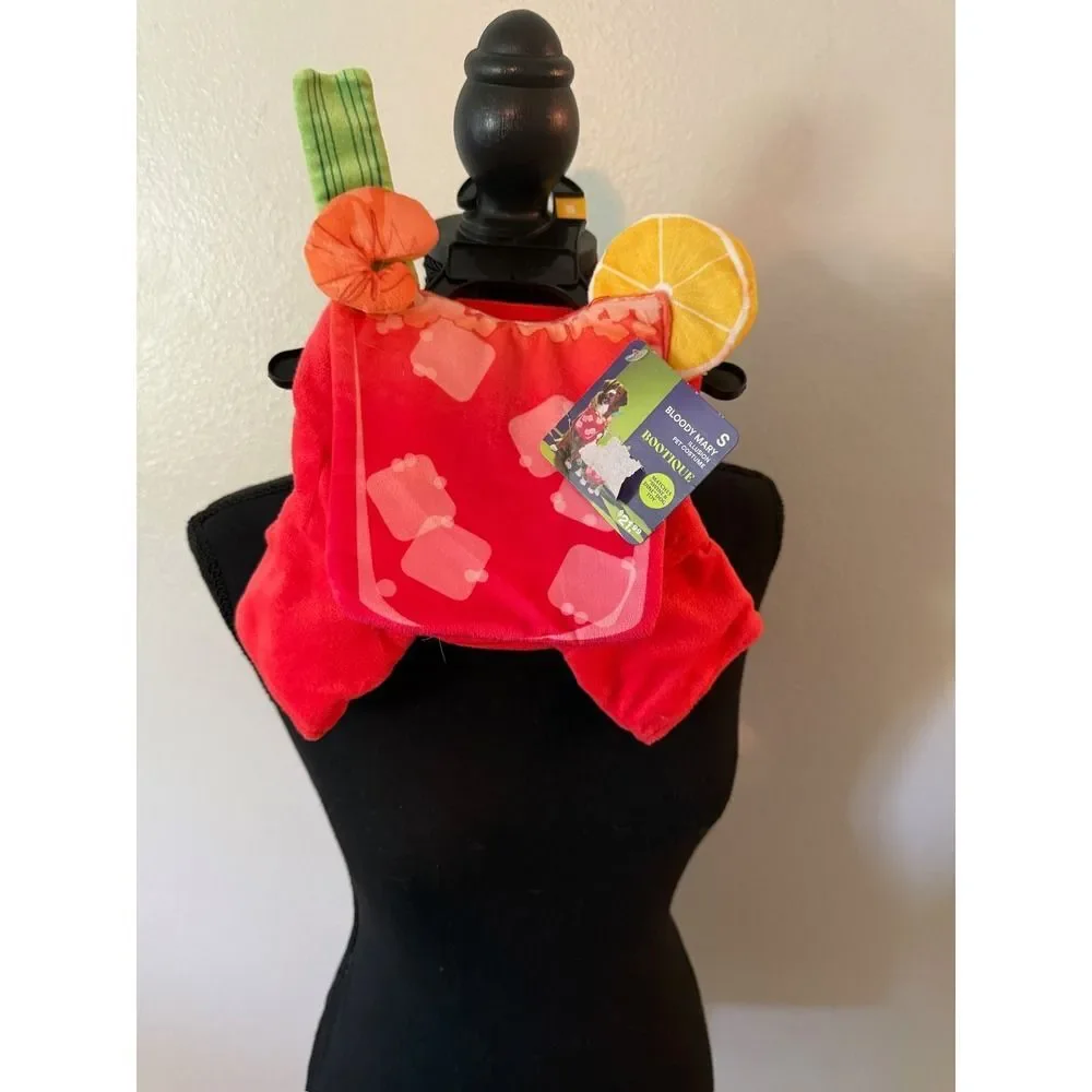 Bootique Bloody Mary Pet Costume Small Dog Halloween Party Outfit SMALL NWT